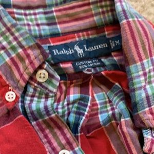 Ralph Lauren Custom Fit Button Down, Medium